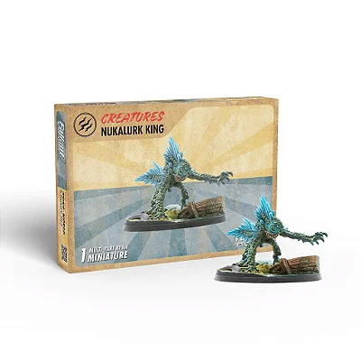 Fallout: Wasteland Warfare - Creatures - Nukalurk King - Importado