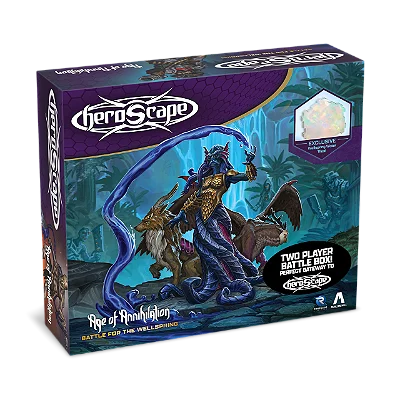 Heroscape: Battle for the Wellspring Battle Box - Importado