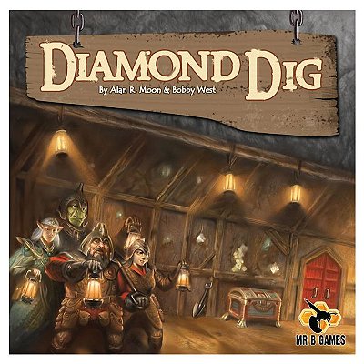 Diamond Dig - Boardgame - Importado