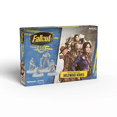 Fallout: Miniatures - Hollywood Heroes (Amazon TV Show Tie-In) - Importado