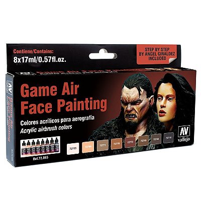 Game Air: Face Painting (8) - Importado