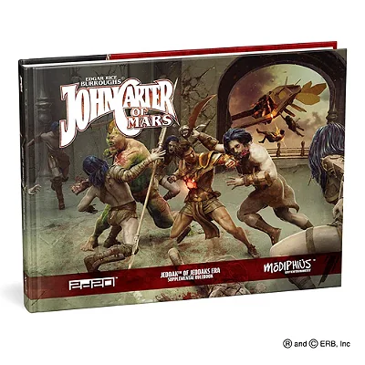 John Carter of Mars: Jeddak of Jeddaks Era Supplemental Rulebook - Importado