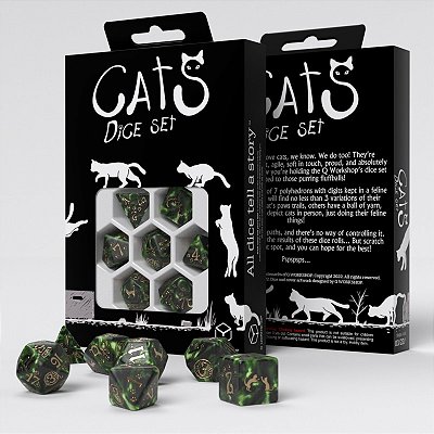 CATS Dice Set: Pixel - Importado