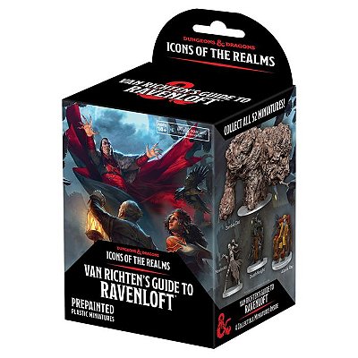 D&D: Idols of the Realms: Van Richten's Guide to Ravenloft: 2D Set 1 - Importado