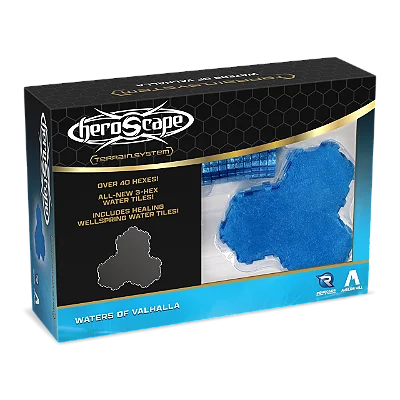 Heroscape: Waters of Valhalla Terrain Expansion - Importado