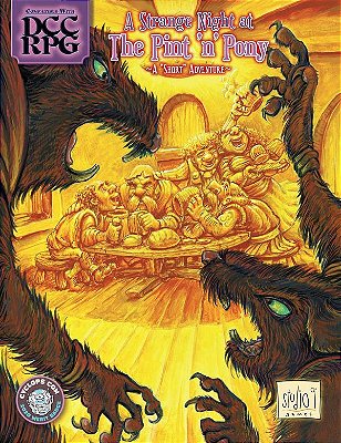 DCC RPG - A Strange Night at the Pint n’ Pony: A “Short” Adventure - Importado