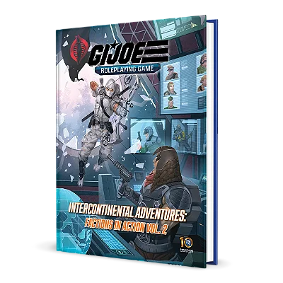 G.I. JOE Roleplaying Game Intercontinental Adventures: Factions in Action Vol. 2 Sourcebook - Importado