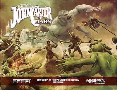 John Carter of Mars: Core Rulebook - Importado