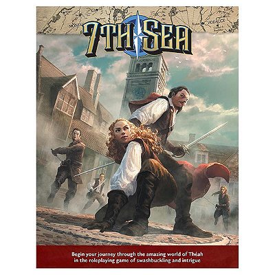 7th Sea 2nd Edition Core Rulebook - Importado