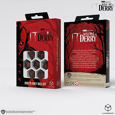 It. Welcome to Derry. Adults-only Dice Set - Importado