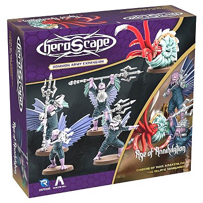 Heroscape: Krakenling and Gelryie Vanguards Army Expansion