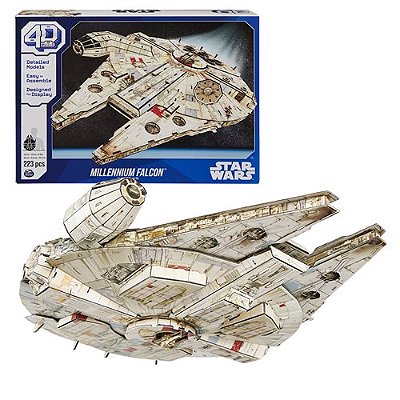 Star Wars 4D Build Millennium Falcon 3D Model Kit