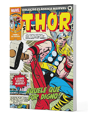 Coleção Clássica Marvel Vol.09 - Thor Vol.01 - Nacional