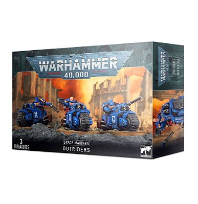 Warhammer 40.000 - Space Marines Outriders - Importado