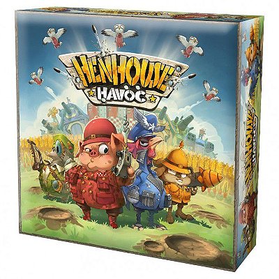 Henhouse Havoc - Boardgame - Importado