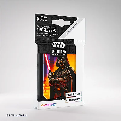 Gamegenic: Star Wars Unlimited Art Sleeves - Darth Vader
