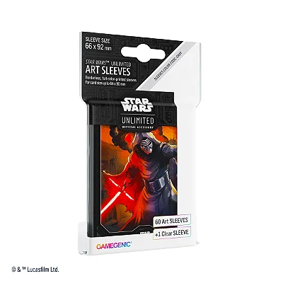 Gamegenic: Star Wars Unlimited Art Sleeves - Kylo Ren