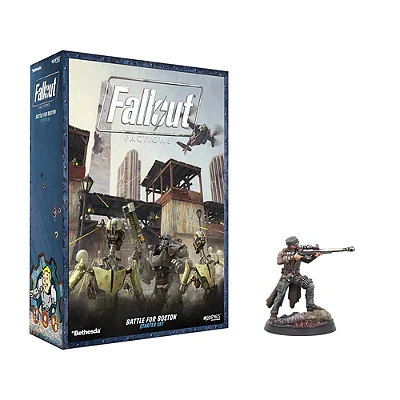 Fallout: Factions - Battle for Boston Starter Set & MacCready