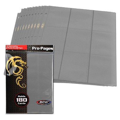 Side Loading 18-Pocket Pro Pages - Gray