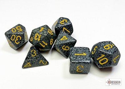 Speckled Urban Camo Polyhedral 7-Dice Set