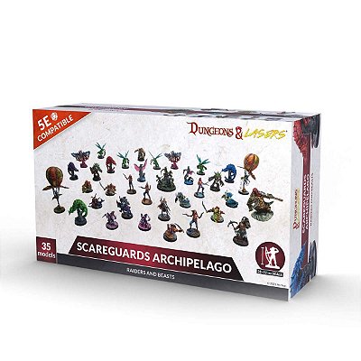 Dungeons & Lasers - aiders and Beasts of Scareguards Archipelago