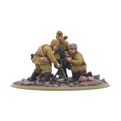 Bolt Action Soviet Army Medium Mortar Team