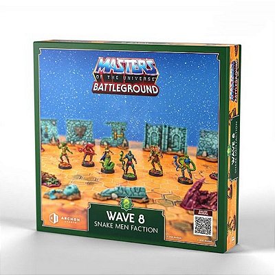 Masters of the Universe Battleground Wave 8: Snake Men Faction - English