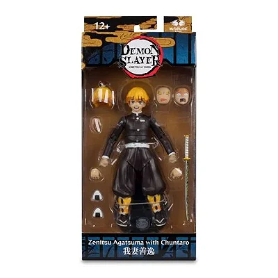 Demon Slayer Wave 8 7-Inch Scale Action - Zenitsu Agatsuma with Chuntaro