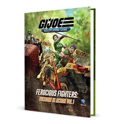G.I. JOE Roleplaying Game Ferocious Fighters: Factions in Action Vol. 1 Sourcebook - Importado