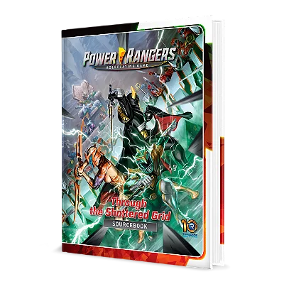 Power Rangers Roleplaying Game Through the Shattered Grid Sourcebook - Importado