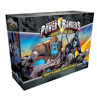 Power Rangers Heroes of the Grid Squatt & Baboo Character Pack