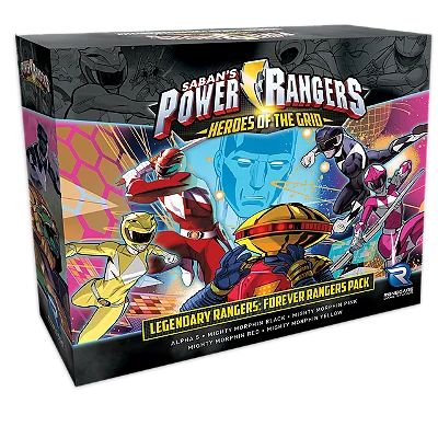 Power Rangers: Heroes of the Grid Legendary Rangers: Forever Rangers Pack