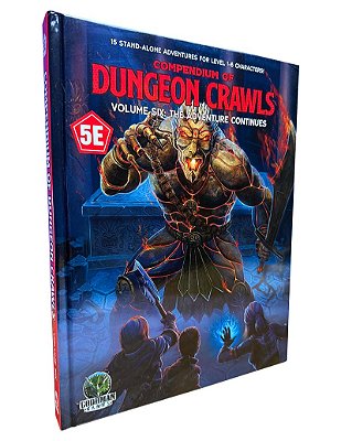 Compendium of Dungeon Crawls Vol 6: A Compilation of Adventures (5E)