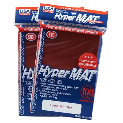 Deck Protector: Hyper Mat: Red (100)