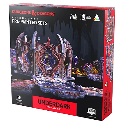 Dungeons & Dragons: Pre-painted: Underdark Terrain Set