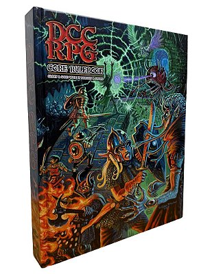 DCC RPG: Dungeon Crawl Classics Core Rulebook – William McAusland Cover