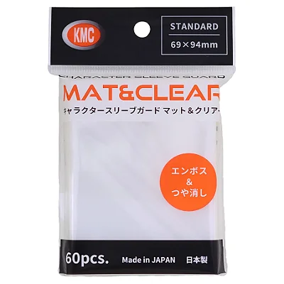 Deck Protector: Character Guard: Matte & Clear (60)