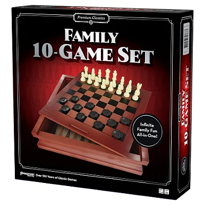 Pressman Premium Classics: Classics Family 10 Game Set