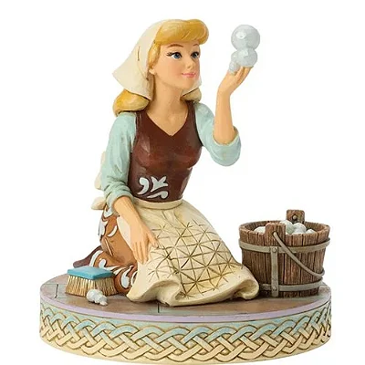 Disney Traditions Cinderella Bubbles Statue