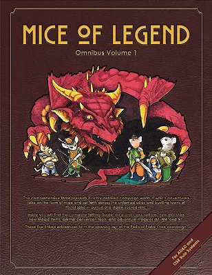 Mice of Legend: Omnibus Volume 1 (OSR)
