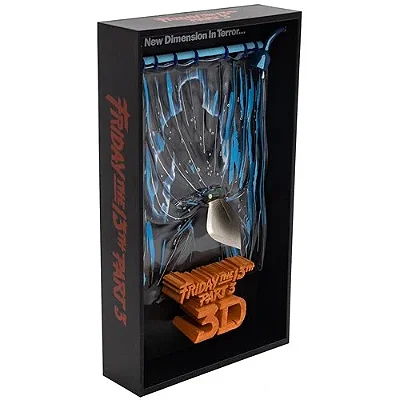 Friday the 13th Part 3 3-Deep VHS Statue