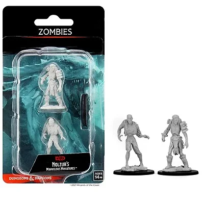 Dungeons & Dragons Nolzur's Marvelous Miniatures Zombies Mini-Figure 2-Pack