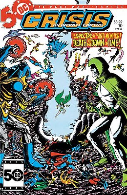 CRISIS ON INFINITE EARTHS #10 FACSIMILE EDITION CVR A GEORGE PEREZ - Importado
