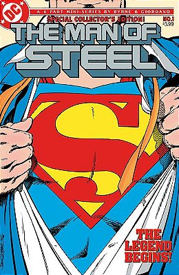 MAN OF STEEL #1 FACSIMILE EDITION CVR A JOHN BYRNE - Importado