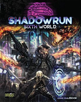 Shadowrun RPG-  6th Edition - Sixth World Core Rulebook - Importado
