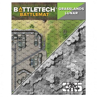 Battletech: Battlemat Grasslands Lunar - Importado