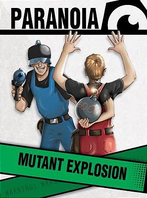 Paranoia RPG - Mutant Explosion - Importado