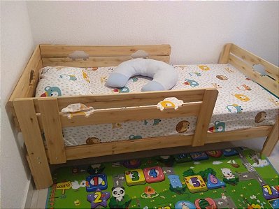 Camas de solteiro infantil com proteção lateral Clearance