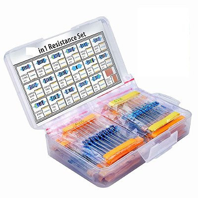 Kit 525 Resistores - 17 valores