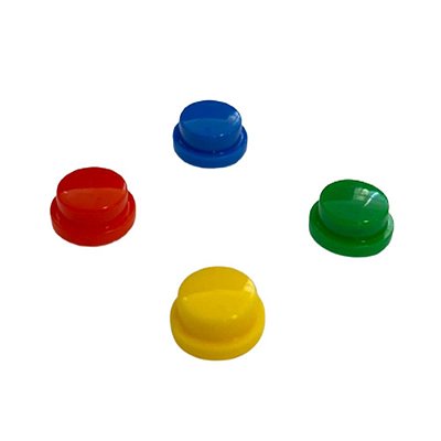 Capa Redonda para Push Button